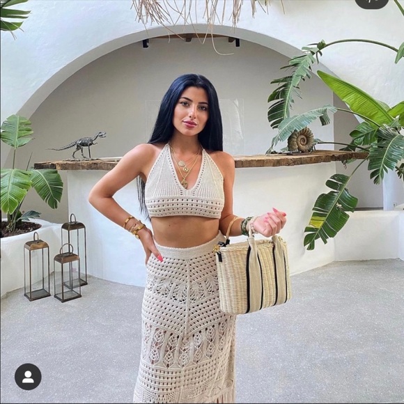 Zara Natural Woven Bag - Picture 2 of 10